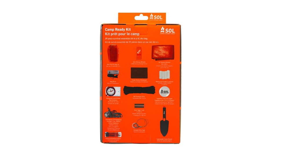 Survive Outdoors Longer Camp Ready Kit, Various, 0140-1622