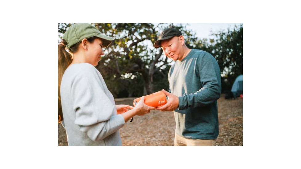 Survive Outdoors Longer Emergency Tent, Orange, 0140-1226