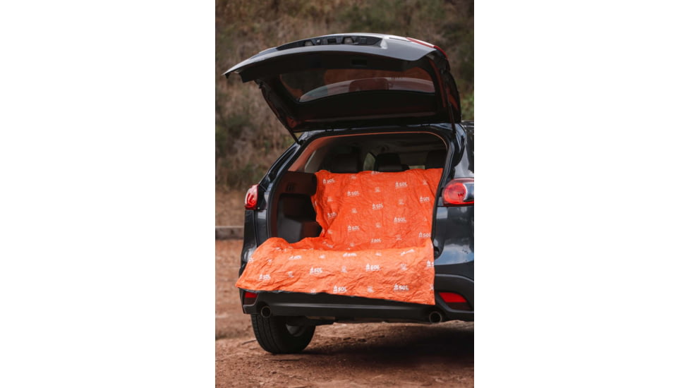 Survive Outdoors Longer Escape Insulated Blanket, Orange, 0140-2001