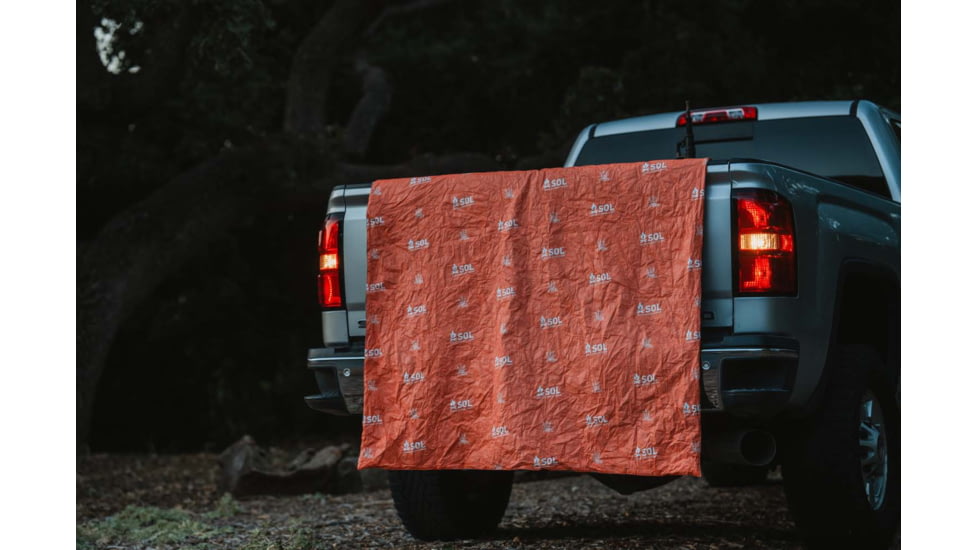 Survive Outdoors Longer Escape Insulated Blanket, Orange, 0140-2001