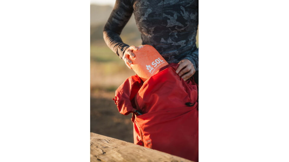 Survive Outdoors Longer Escape Insulated Blanket, Orange, 0140-2001