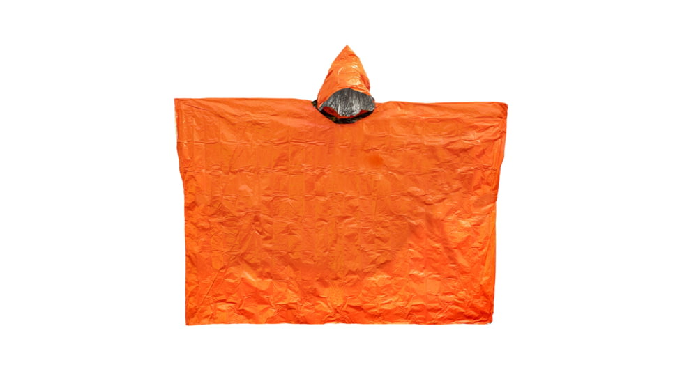 Survive Outdoors Longer Heat Reflective Poncho, 0140-6001