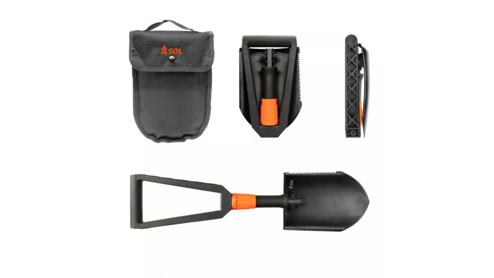 Survive Outdoors Longer Packable Field Shovel W/saw And Pick Features 2lb