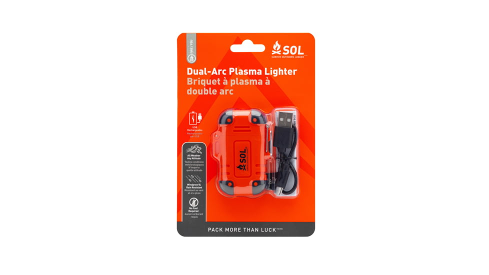 Survive Outdoors Longer Plasma Dual-Arc Lighters, 0140-1244