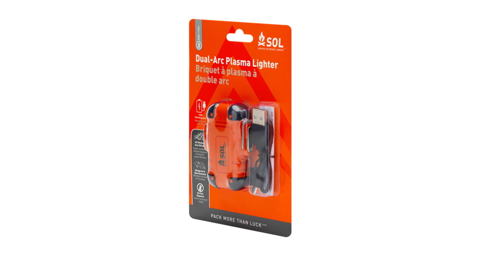 Survive Outdoors Longer Plasma Dual-Arc Lighters, 0140-1244