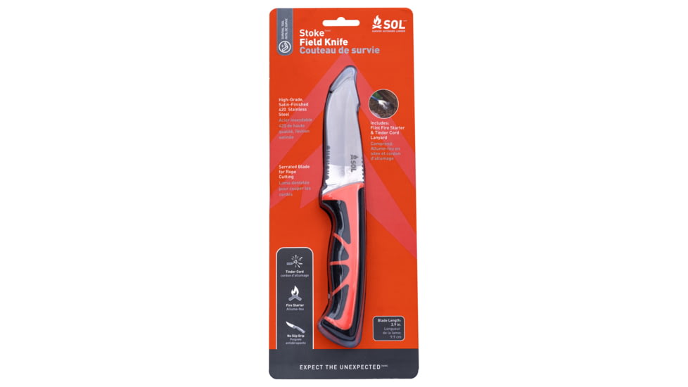 Survive Outdoors Longer Stoke Field Knife, 0140-1020