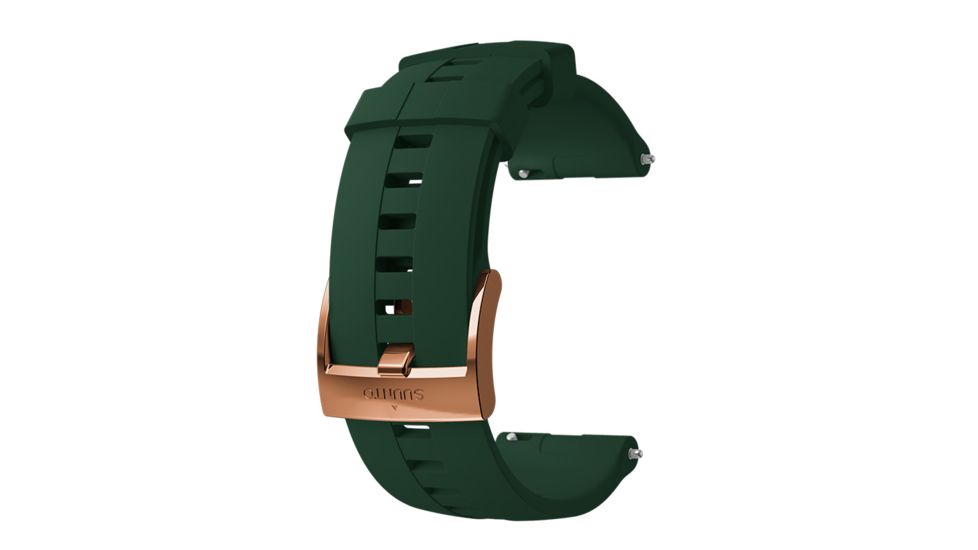 Suunto 24mm Athletic 4 Silicone Straps, Forest Copper, Medium SS023314000