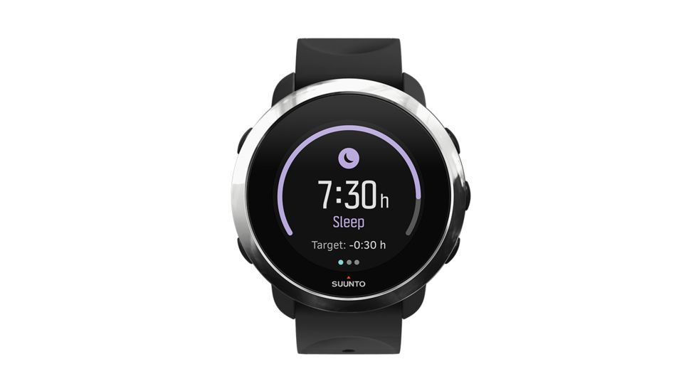Suunto 3 Fitness - Robust and Smart Fitness Watch, Black SS050018000
