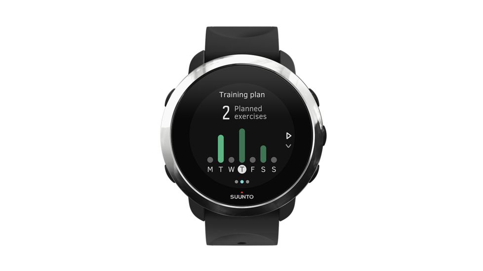 Suunto 3 Fitness - Robust and Smart Fitness Watch, Black SS050018000