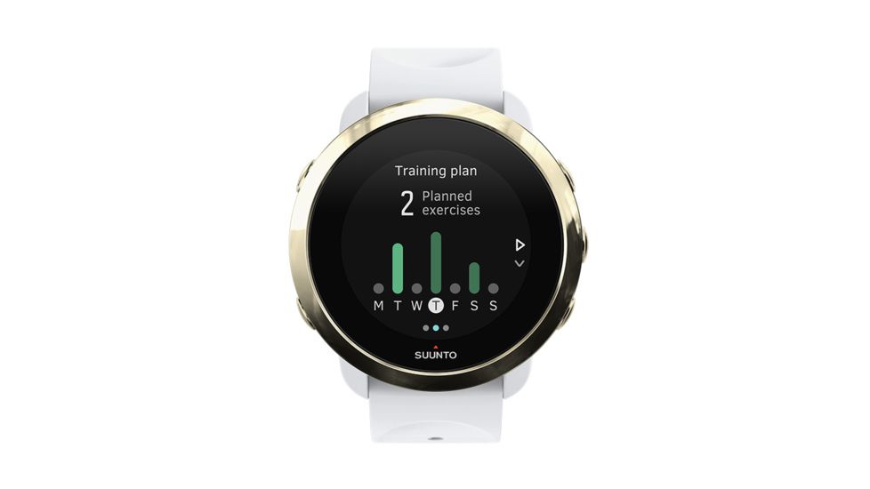 Suunto 3 Fitness - Robust and Smart Fitness Watch, Gold SS050053000