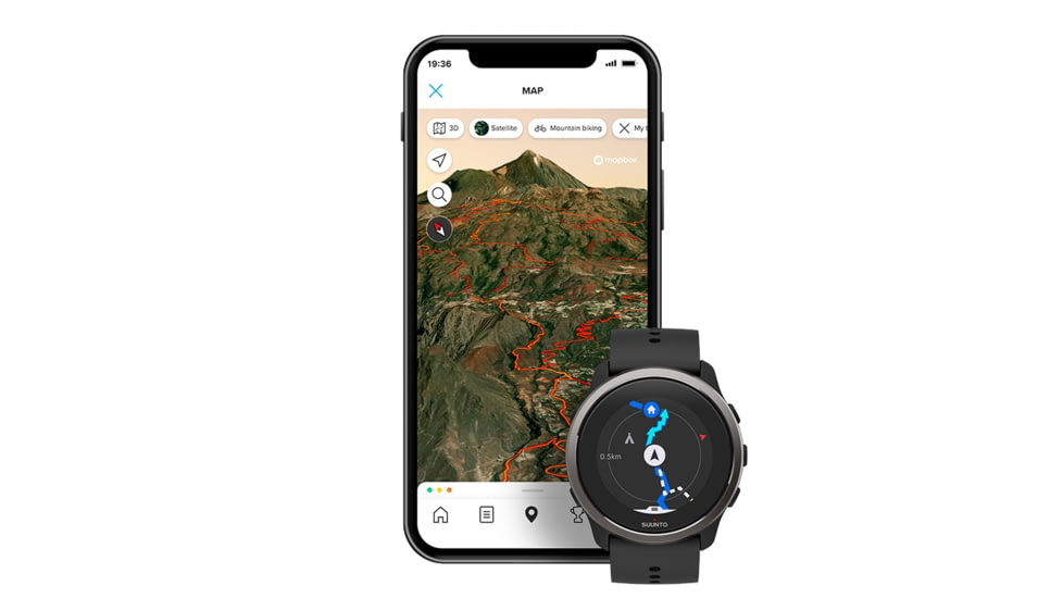 Suunto 5 Peak Watches, Ridge Sand Multicolor, SS050736000