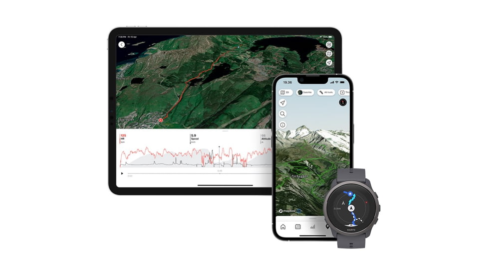 Suunto 5 Peak Watches, Dark Heather, SS050729000