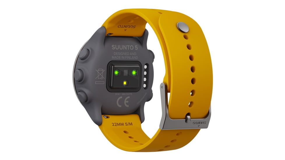 Suunto 5 Peak Watches, Ochre, SS050731000