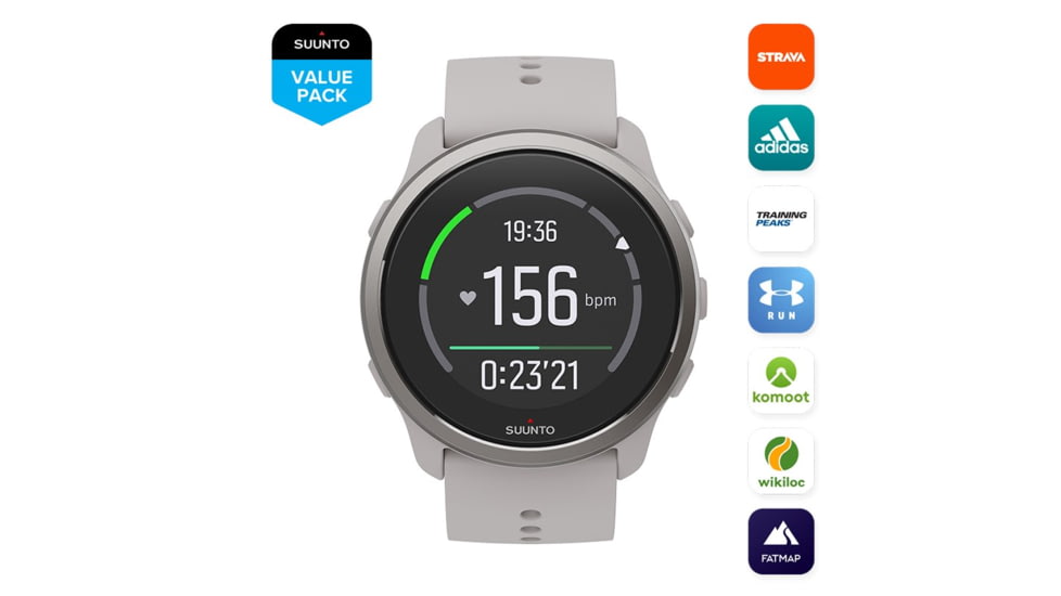 Suunto 5 Peak Watches, Ridge Sand, SS050727000