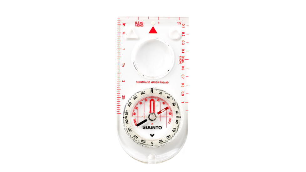 Suunto A-30 NH USGS Compass, White, One Size, NSN 6605-01-549-4770, SS012100013