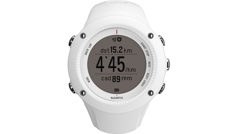 Suunto AMBIT2 R HR Watch with Heart Rate Comfort Belt, White, One Size SS020658000