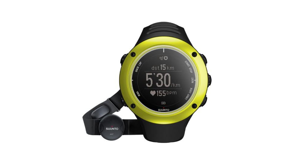 Suunto Ambit2 S Lime w/ Heart Rate Monitor, Lime SS020133000
