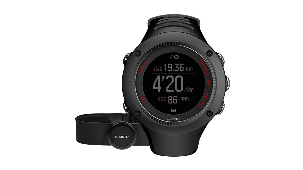 Suunto Ambit3 Black SmartWatch, HR, Black SS021257000