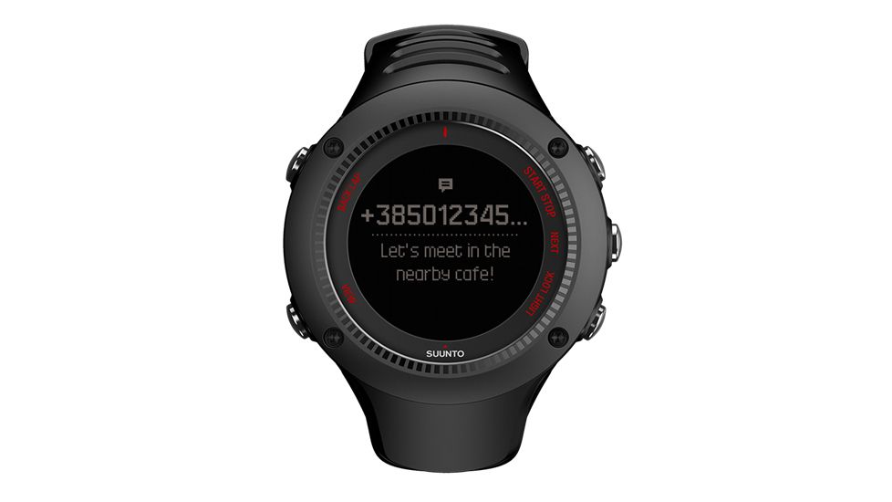 Suunto Ambit3 Run SmartWatch, Black SS021256000