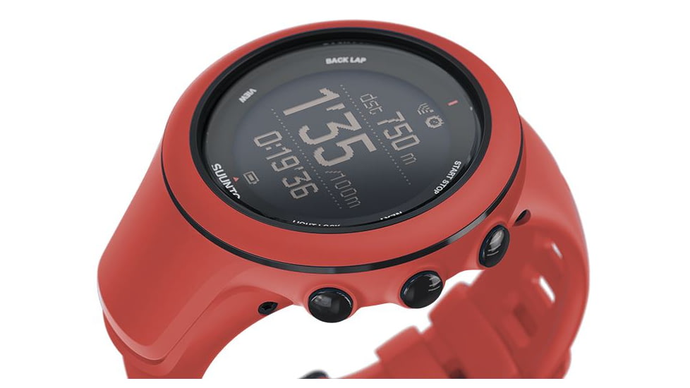 Suunto Ambit3 Sport HR Multisport  Gps Watch With Heart Rate, Coral SS021469000