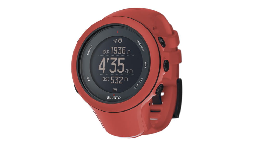 Suunto Ambit3 Sport HR Multisport  Gps Watch With Heart Rate, Coral SS021469000
