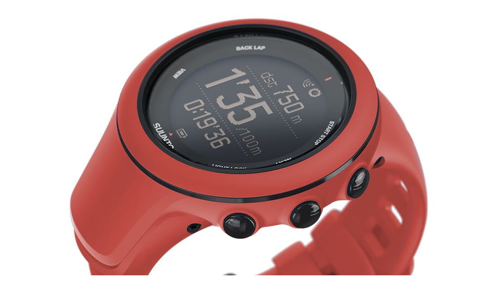 Suunto Ambit3 Sport Multisport Gps Watch, Coral SS021468000