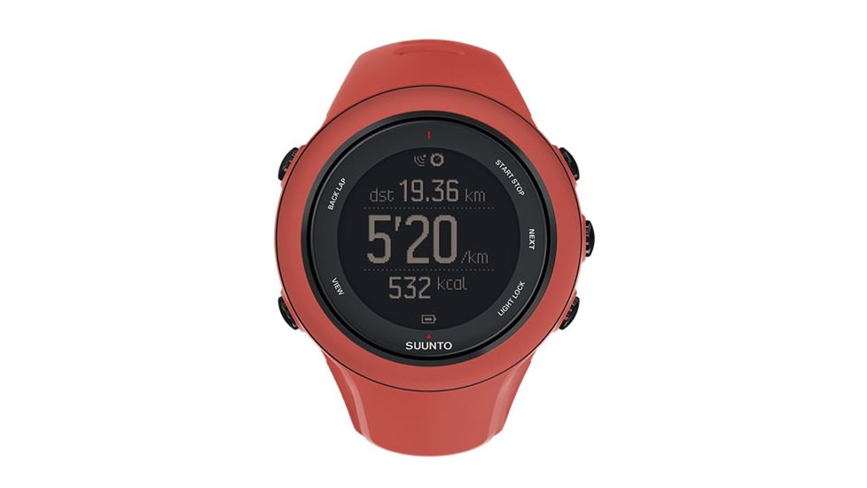 Suunto Ambit3 Sport Multisport Gps Watch, Coral SS021468000