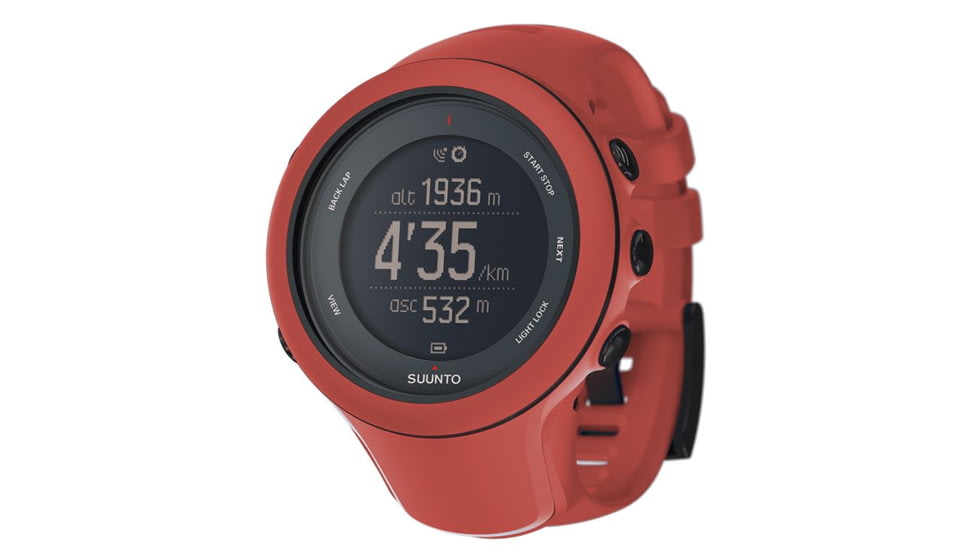 Suunto Ambit3 Sport Multisport Gps Watch, Coral SS021468000