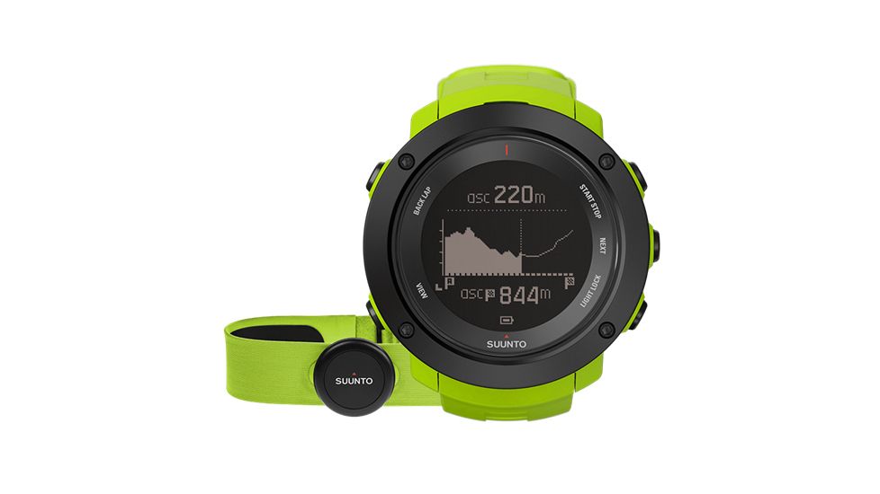 Suunto Ambit3 Vertical GPS Watch with Heart Rate Monitor, Lime, SS021970000