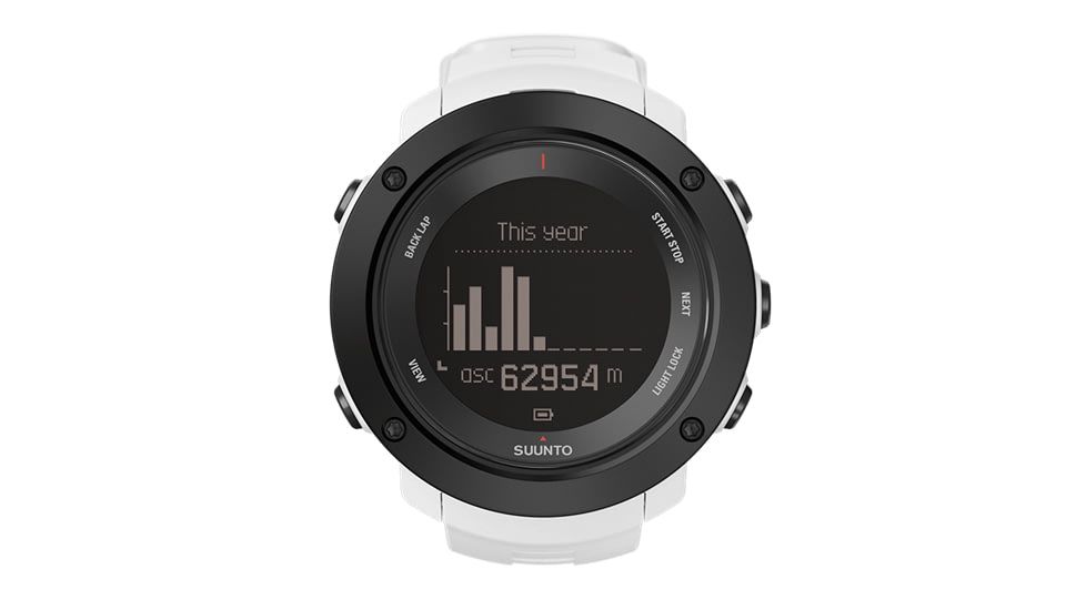 Suunto Ambit3 Vertical GPS Watch with Heart Rate Monitor-White 268529
