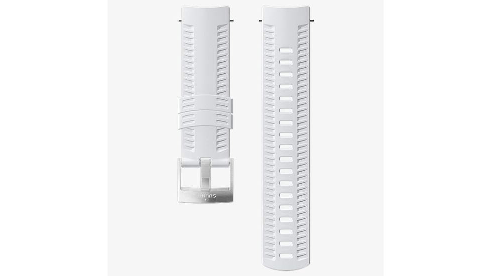 Suunto Athletic 2 24mm Silicone Strap, White, M SS050106000