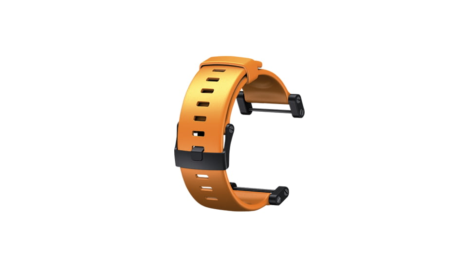 Suunto Core Watch replacement strap - Flat Elastomer, Orange
