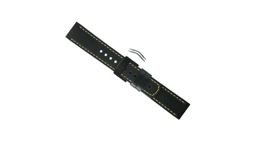 Suunto Elementum Terra Black/Yellow Leather Strap Kit SS020006000