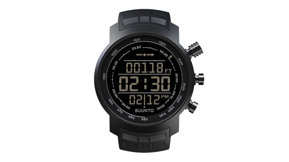 Suunto Elementum Terra Watch, Negative All Black SS016979000
