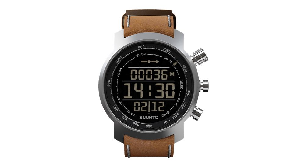 Suunto Elementum Terra Watch, Negative Brown Leather SS018733000