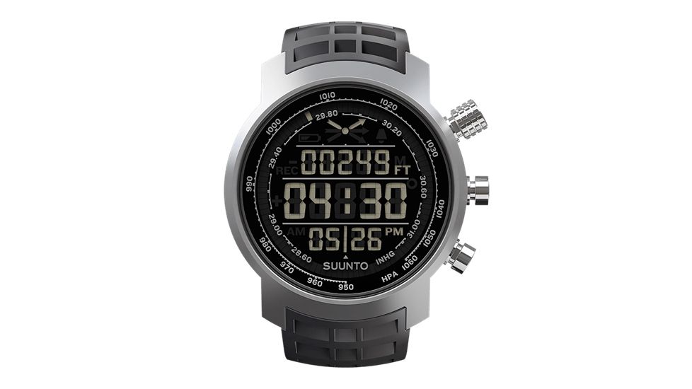 Suunto Elementum Terra Watch, Rubber Band, Dark Face SS014522000