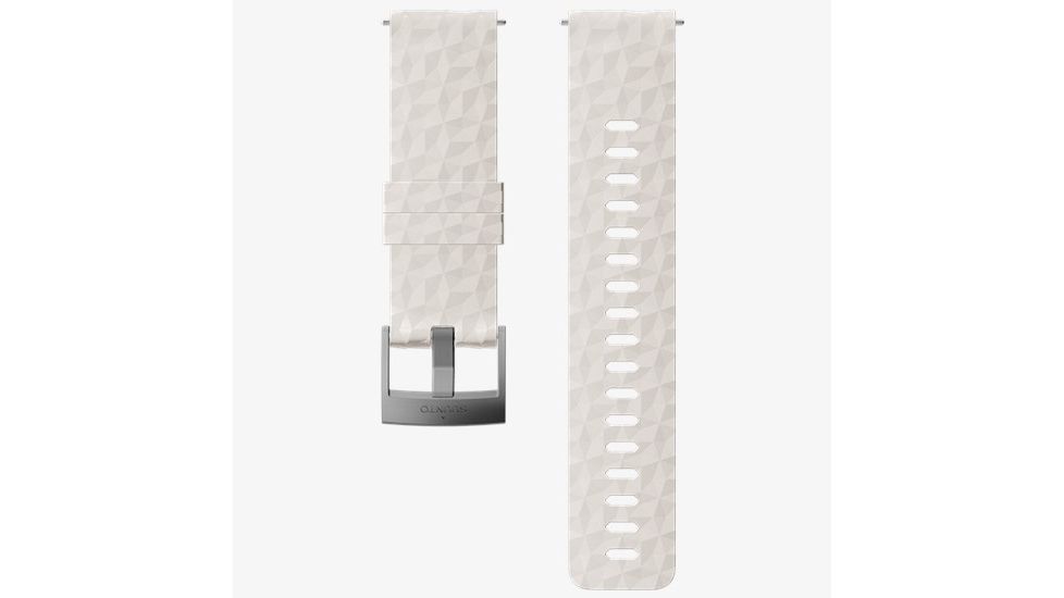 Suunto Explore 1 24mm Silicone Strap, Sandstone Gray, M SS050223000