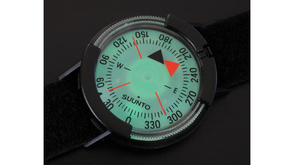 Suunto M-9NH Compass w/ Velcro Strap, Black, One Size, NSN 6605-01-543-8145, 6605-58-000-0975, SS004403001