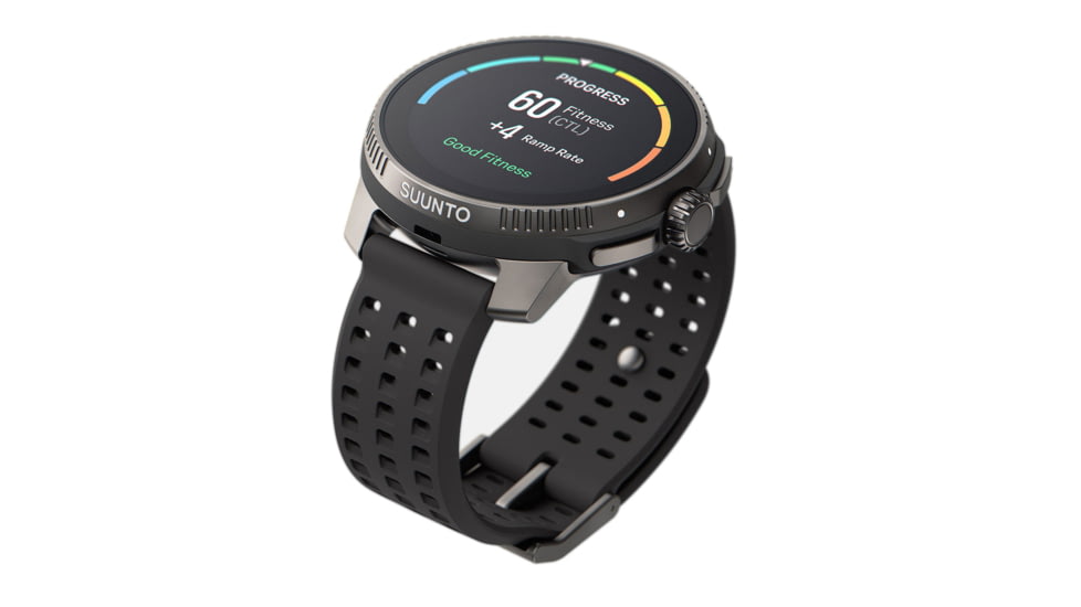 Suunto Race Watch, Titanium Charcoal, One Size, SS050932000