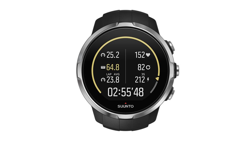 Suunto Spartan Sport Multisport Watch, Black SS022649000