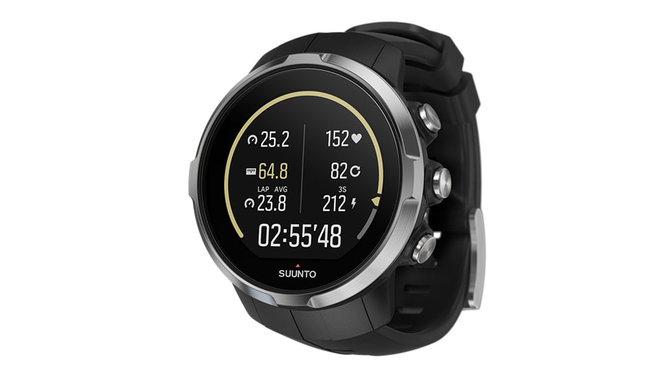 Suunto Spartan Sport Multisport Watch, Black SS022649000