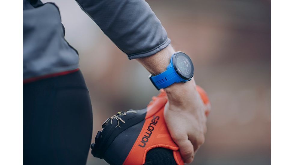 Suunto Spartan Sport Wrist Heart Rate Watch, All Black, SS022662000