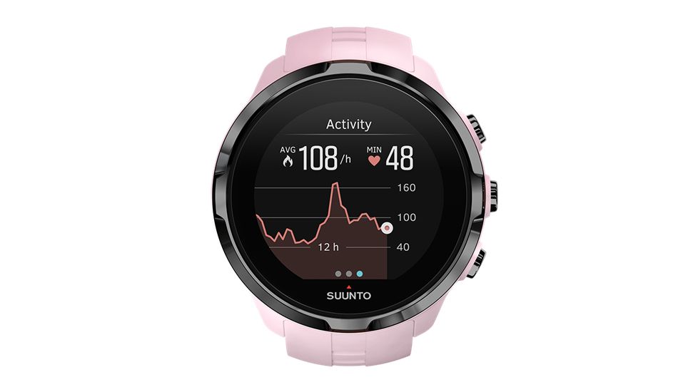 Suunto Spartan Sport Wrist Heart Rate Watch, Sakura, SS022664000