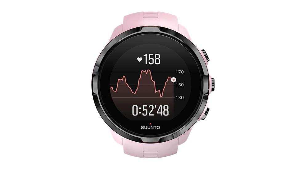 Suunto Spartan Sport Wrist Heart Rate Watch, Sakura, SS022664000