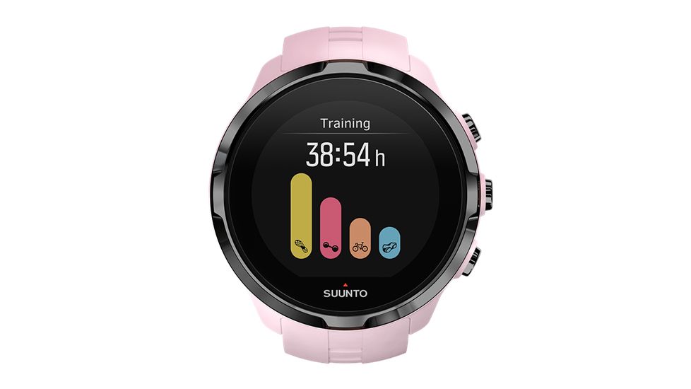 Suunto Spartan Sport Wrist Heart Rate Watch, Sakura, SS022664000