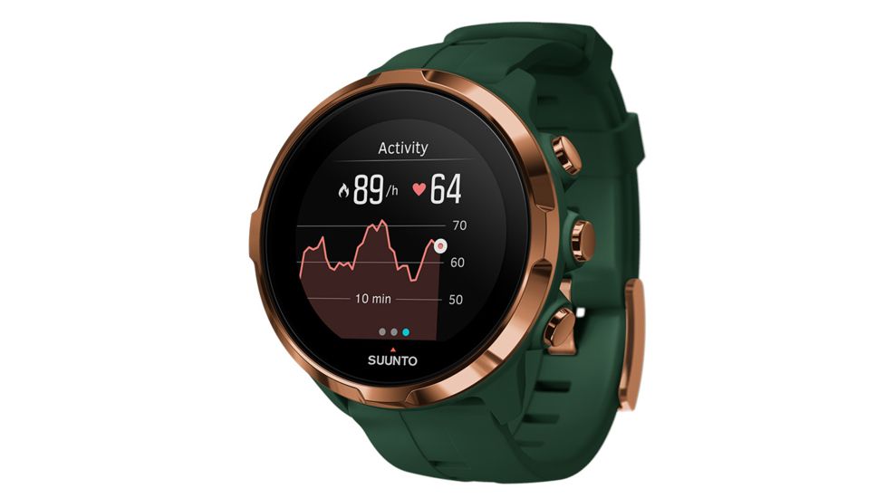 Suunto Spartan Sport Wrist HR Multisport GPS Watch, Forest Special Edition SS023309000