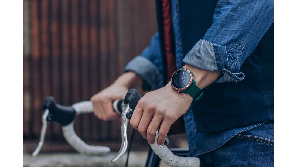 Suunto Spartan Sport Wrist HR Multisport GPS Watch, Forest Special Edition SS023309000