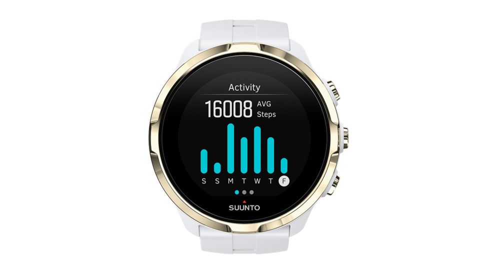 Suunto Spartan Sport Wrist HR Multisport GPS Watch, Gold SS023405000