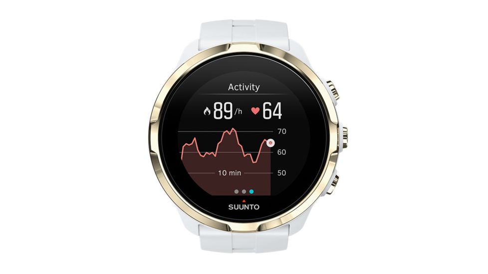 Suunto Spartan Sport Wrist HR Multisport GPS Watch, Gold SS023405000