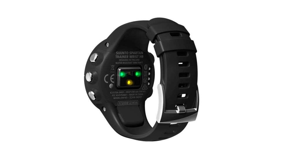 Suunto Spartan Trainer Wrist HR Sports Watch, Black SS022668000